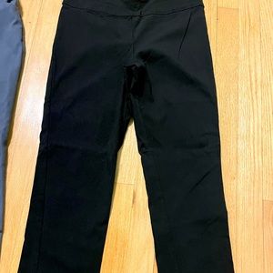 Black Erica Taylor pants. Size medium